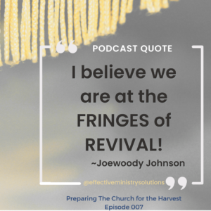 We are at the fringes of revival