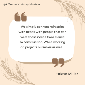 We connect Ministries