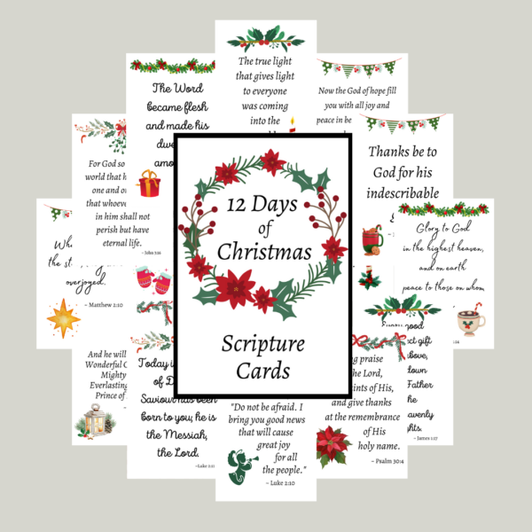 Christmas Scripture Cards