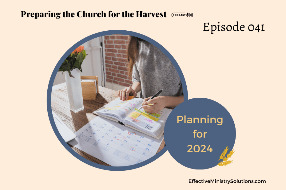 Planning for 2024