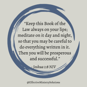 Scripture Joshua 1:8