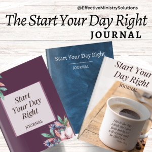 Start Your Day Right Journal