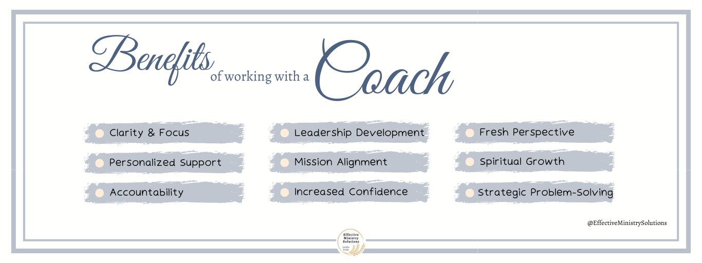 Benefits of Coaching Benefits of Coaching