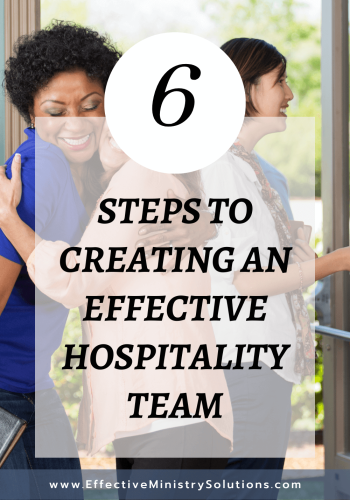 6 Steps to creating an effective hospitality team