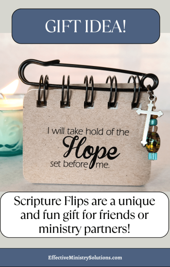 Scripture Flips are a great ministry tool