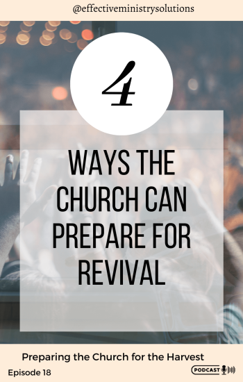4 Ways the Church can Prepare for Revival